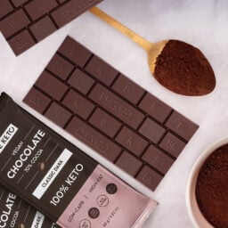 Veganská Keto Čokoláda + MCT Olej - Klasická Tmavá 80g