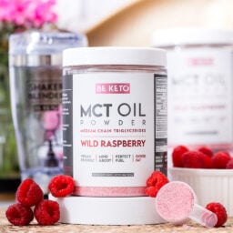 MCT Olej v Prášku – Divoká Malina 300g MCT Olej v Prášku – Divoká Malina 300g
