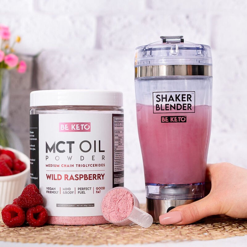 MCT Olej v Prášku – Divoká Malina 300g MCT Olej v Prášku – Divoká Malina 300g