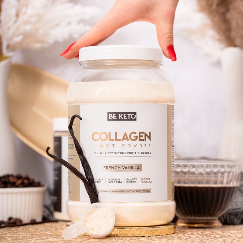 Keto Kolagen + MCT Olej – Francouzská Vanilka 800g Keto Kolagen + MCT Olej – Francouzská Vanilka 800g
