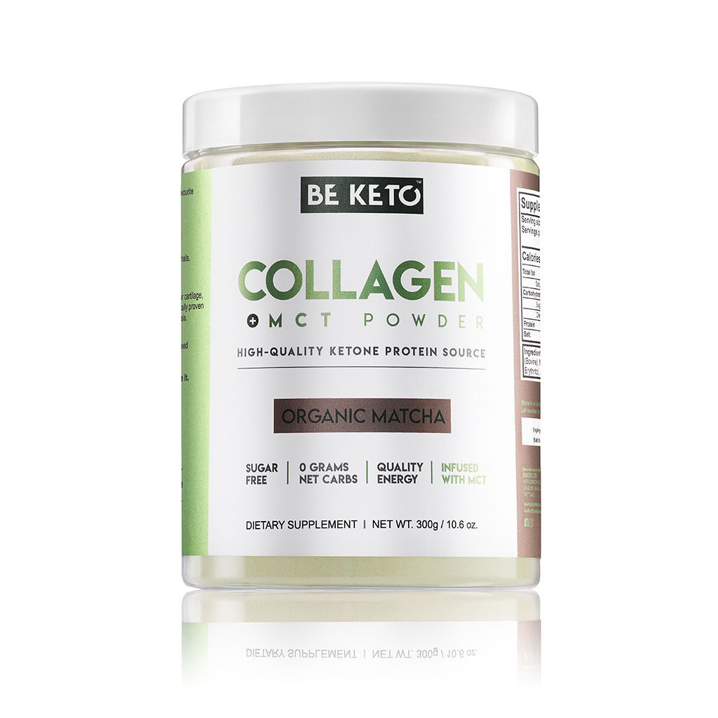 Keto Kolagen + MCT Olej - Organická Matcha 300g