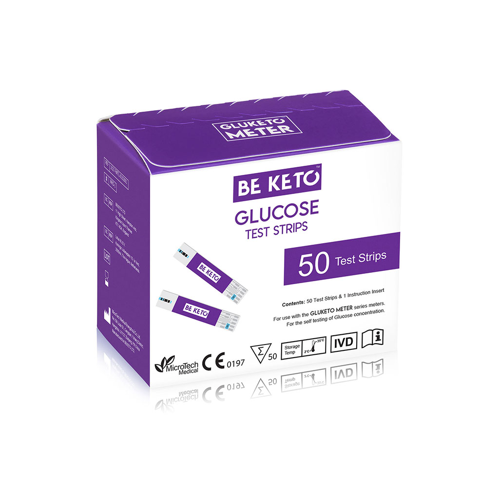 GluKeto Meter - Glukózové Proužky 50 ks