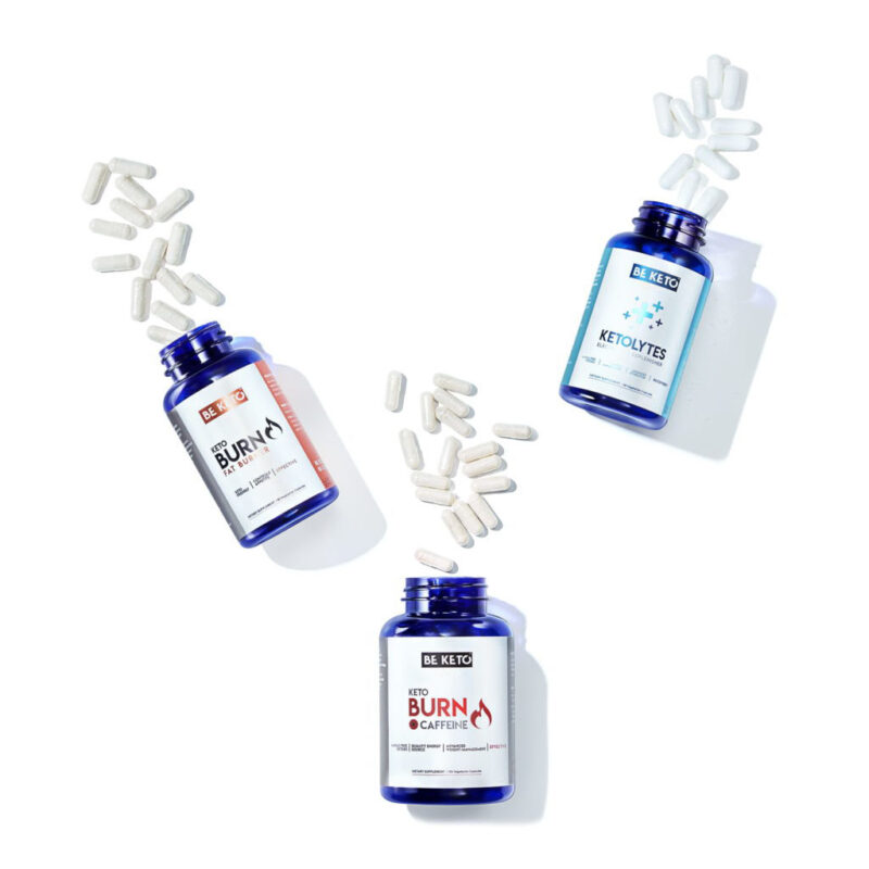 Keto Burn s Kofeinem - Spalovač Tuků - 180 Kapslí