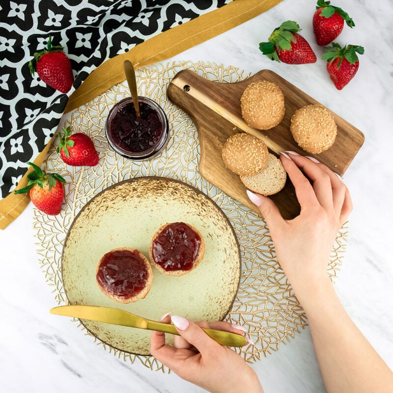 Keto Bezlepkové Mini Housky 4x25g