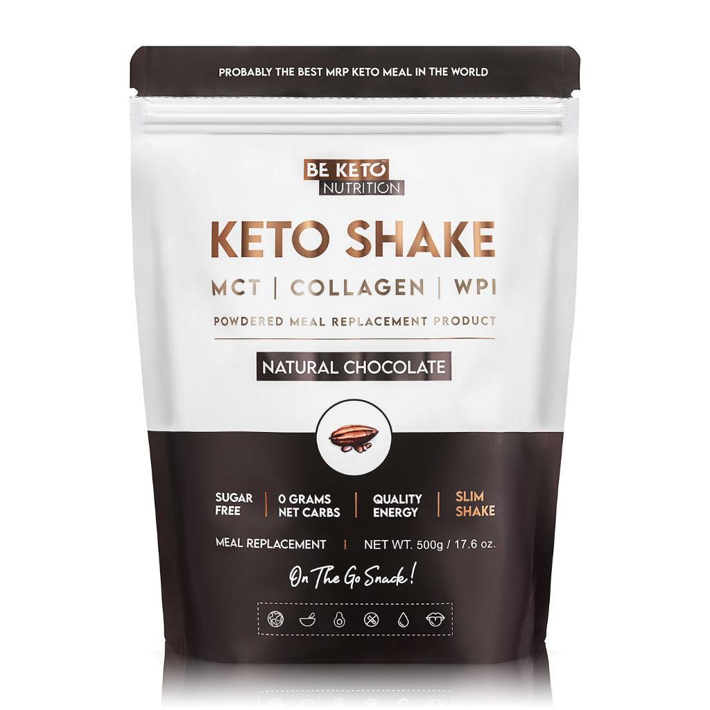 Diet Keto Shake - Přírodní Čokoláda 500g