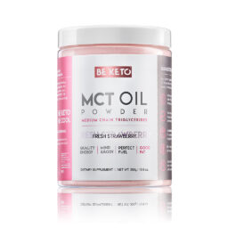 MCT Olej v Prášku - Čerstvé Jahody 300G