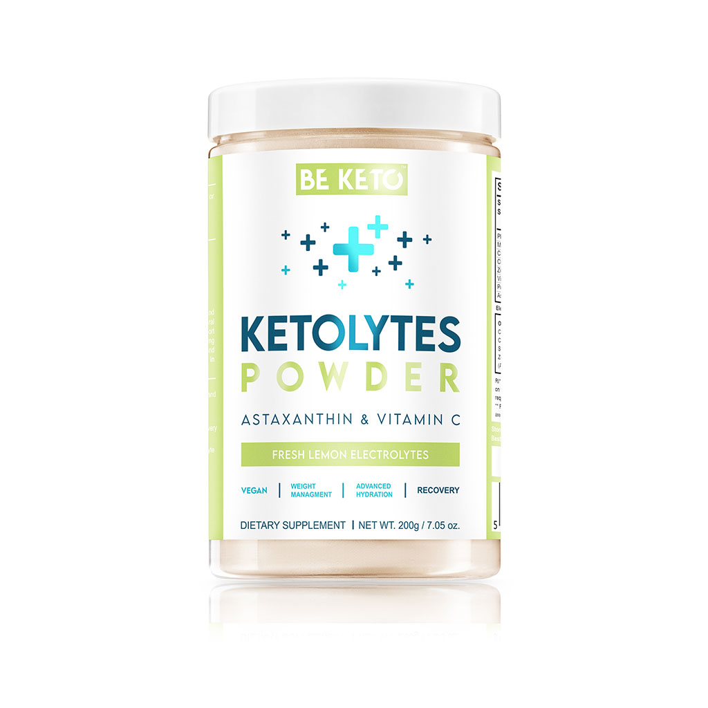 Elektrolyty Ketolytes v Prášku – Čerstvý Citron 200g