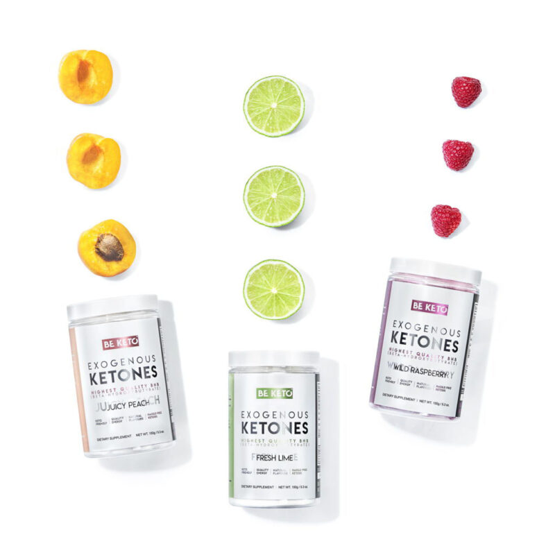 Exogenní Ketony - Slunečný Pomeranč 150g Exogenní Ketony - Tropické Mango 150g