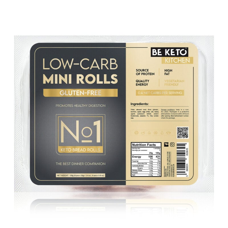 Keto Bezlepkové Mini Housky 4x25g
