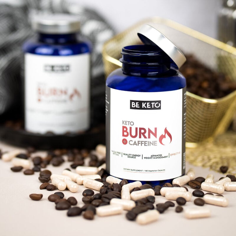 Keto Burn s Kofeinem - Spalovač Tuků - 180 Kapslí Keto Burn s Kofeinem - Spalovač Tuků - 180 Kapslí