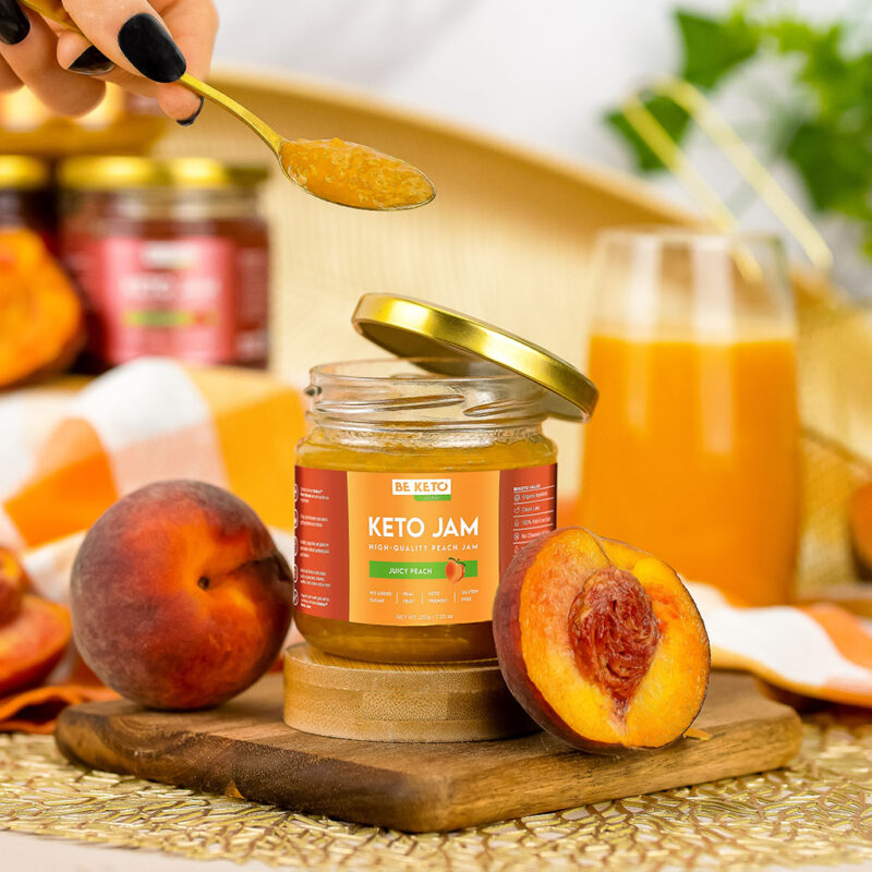 Keto Džem - Šťavnatá Broskev 200g
