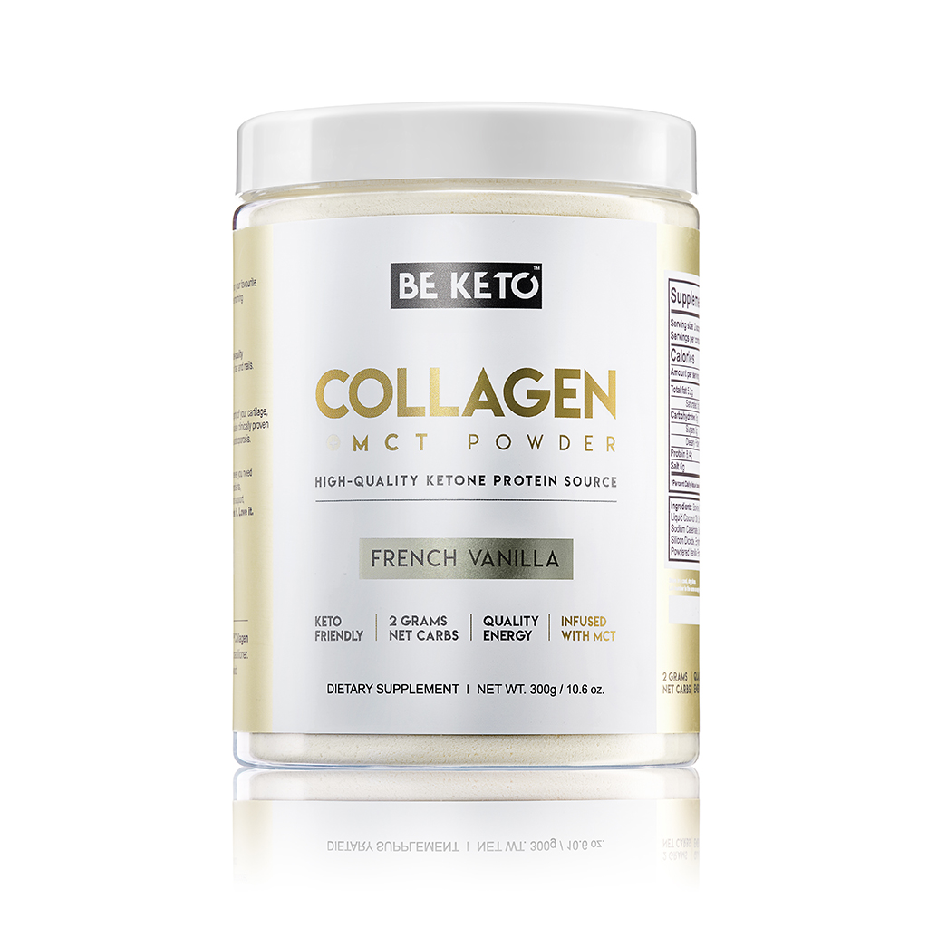 Keto Kolagen + MCT Olej - Francouzská Vanilka 300g