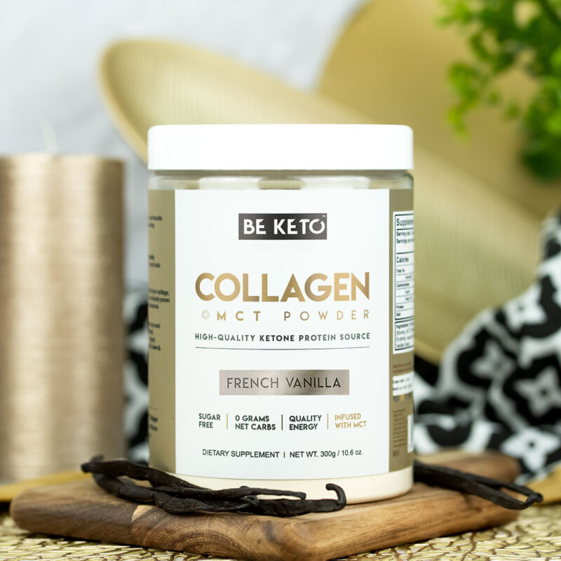 Keto Kolagen + MCT Olej - Francouzská Vanilka 300g