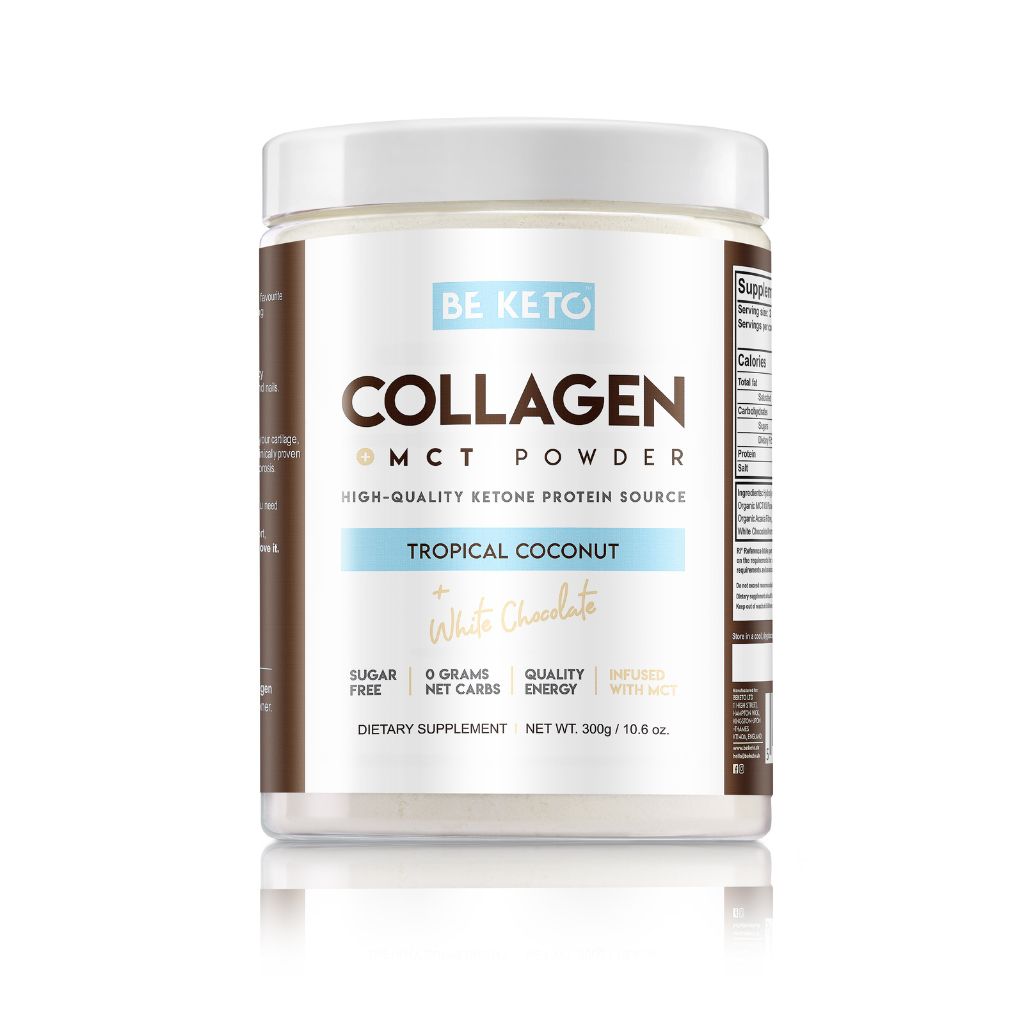 Keto Kolagen + MCT Olej - Kokos a Bílá Čokoláda 300g