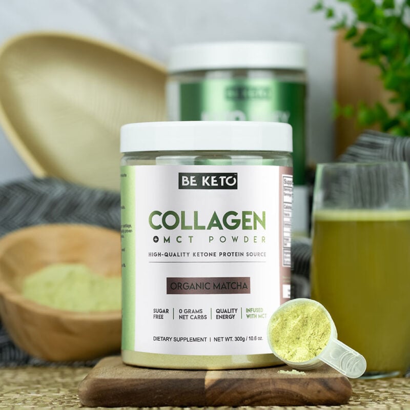Keto Kolagen + MCT Olej - Organická Matcha 300g Keto Kolagen + MCT Olej - Organická Matcha 300g