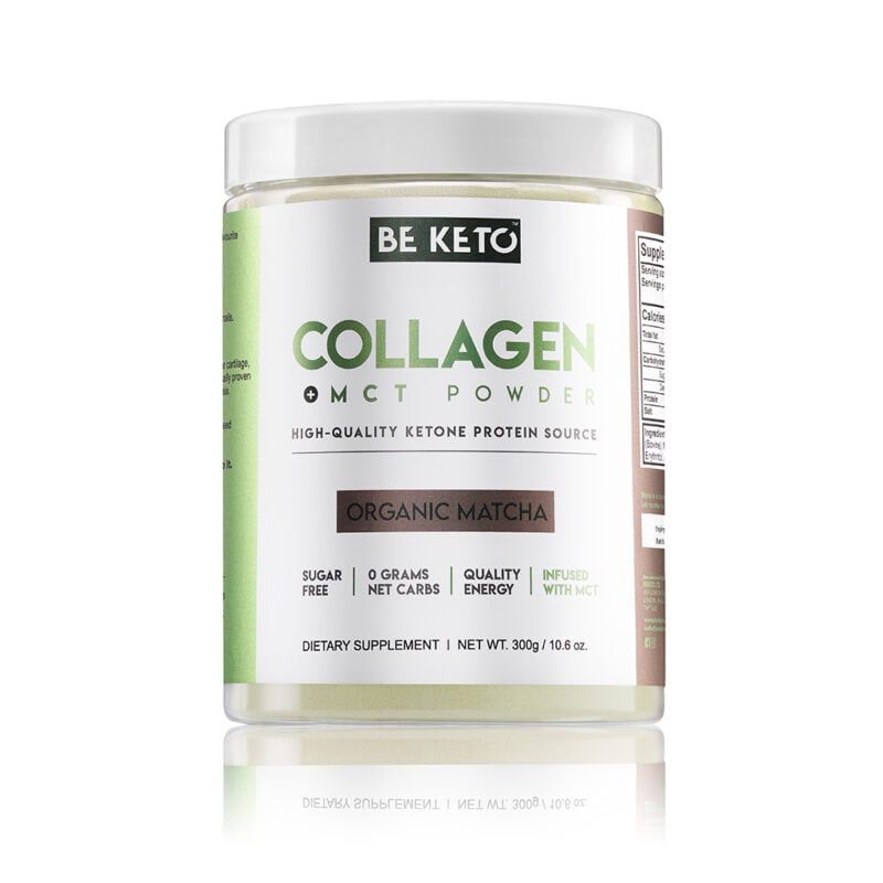 Keto Kolagen + MCT Olej – Organická Matcha Keto Kolagen + MCT Olej - Organická Matcha 300g