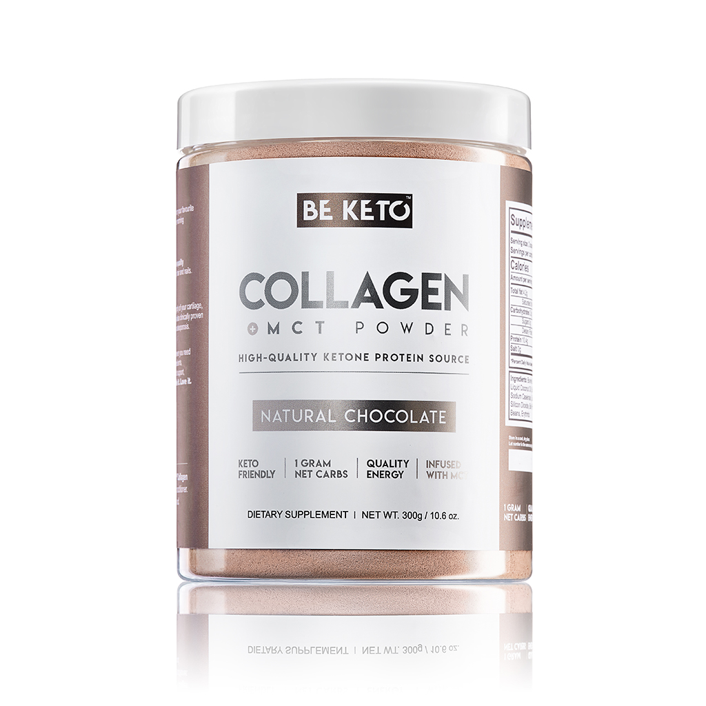 Keto Kolagen + MCT Olej - Přírodní Čokoláda 300g