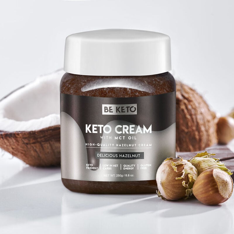 Keto Krém - Lahodný Lískový Oříšek 250g Keto Krém - Lahodný Lískový Oříšek 250g