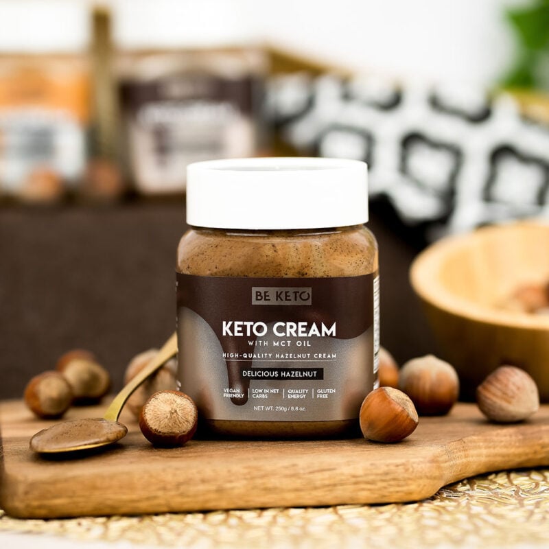 Keto Krém - Lahodný Lískový Oříšek 250g Keto Krém - Lahodný Lískový Oříšek 250g