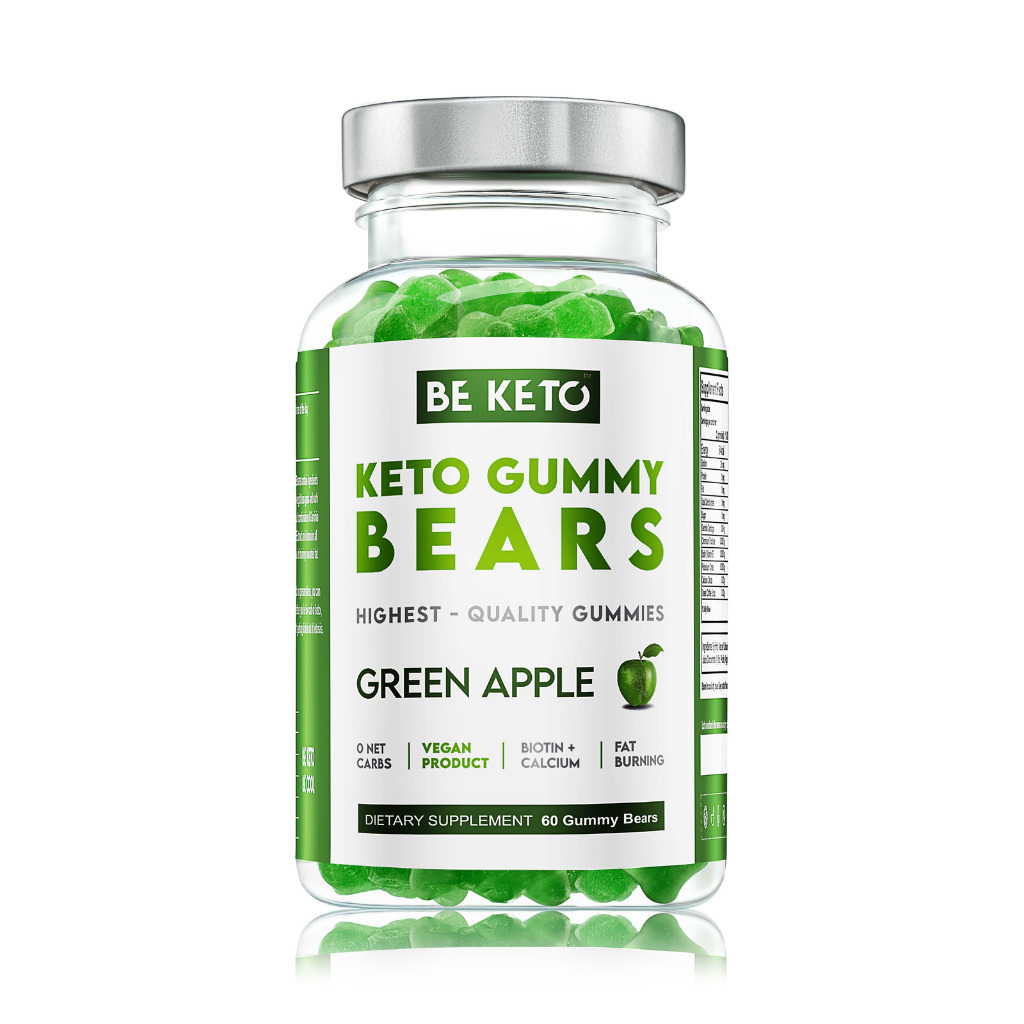 Keto Želé s Biotinem – Zelené Jablko