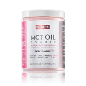 MCT Olej v Prášku – Čerstvé Jahody 300G