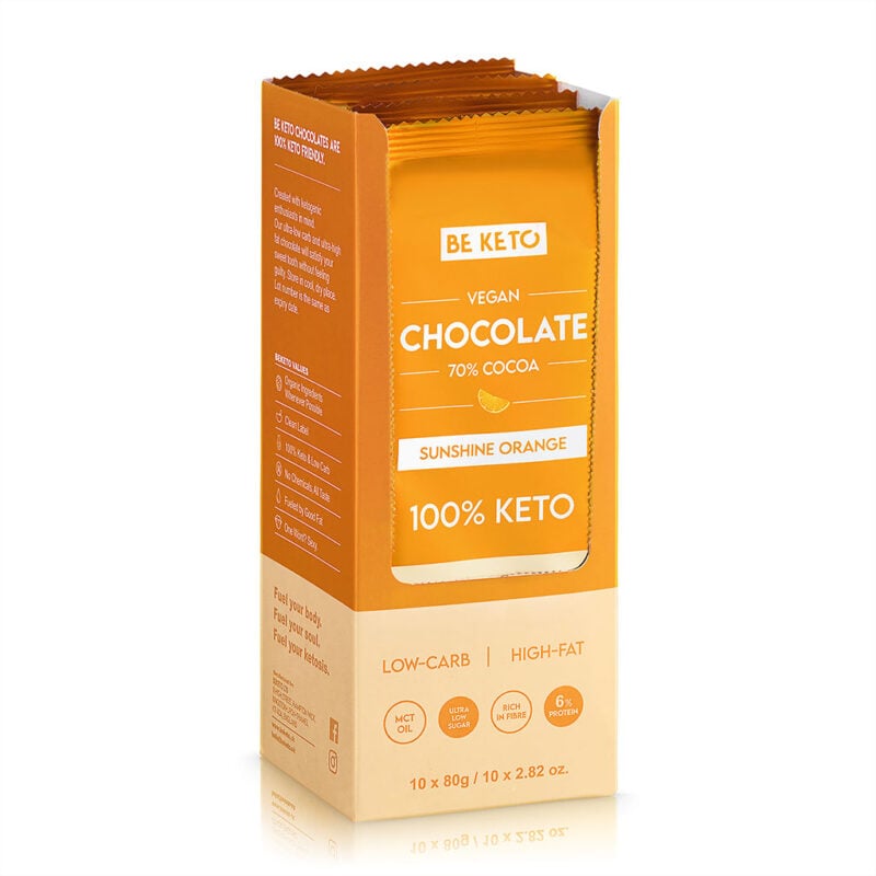 Veganská Keto Čokoláda Sada 10 ks