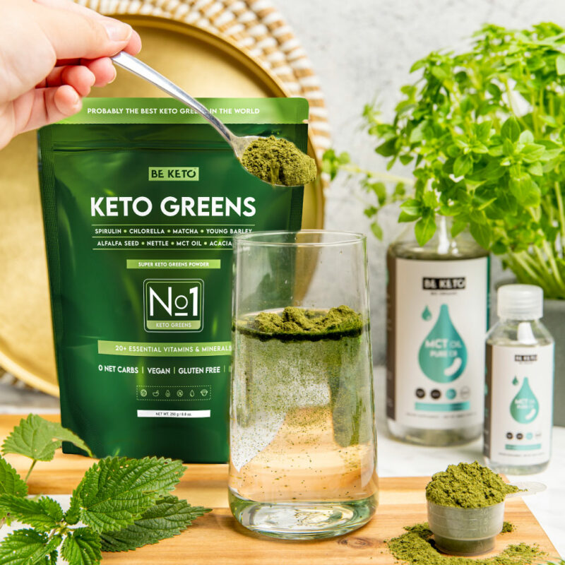 Keto Greens - Zelený Koktejl 250g