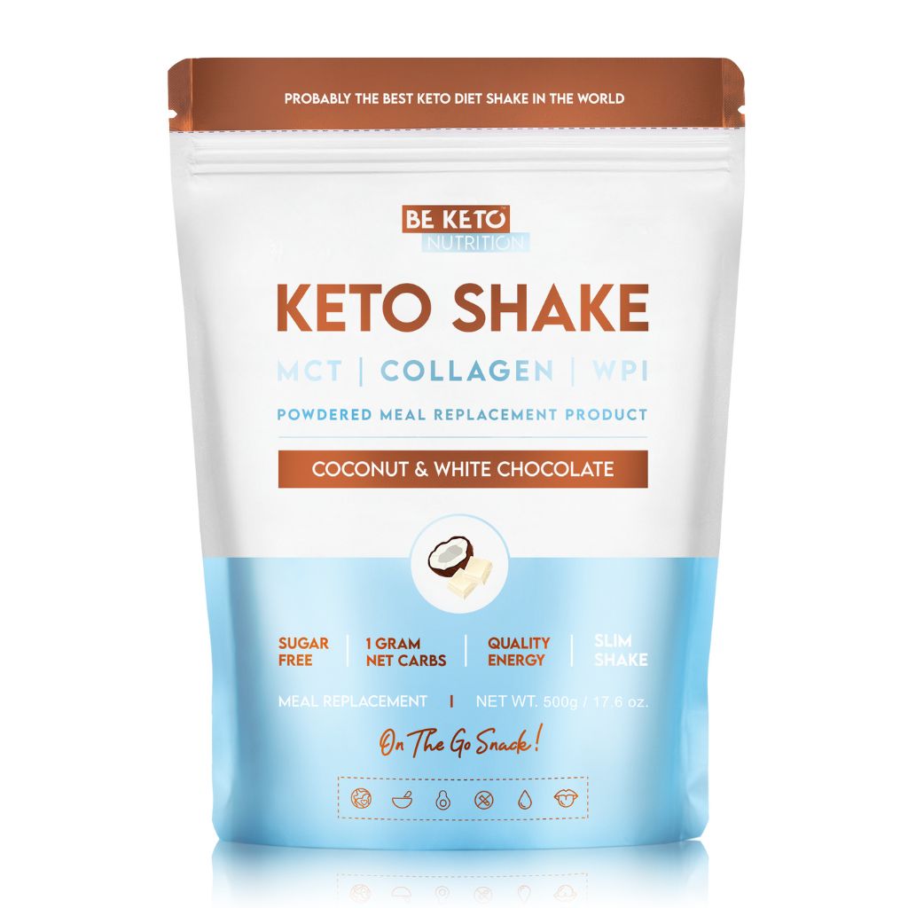 Diet Keto Shake – Kokos a Bílá Čokoláda 500g