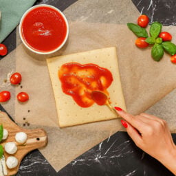 Italská Keto Pizza 100g