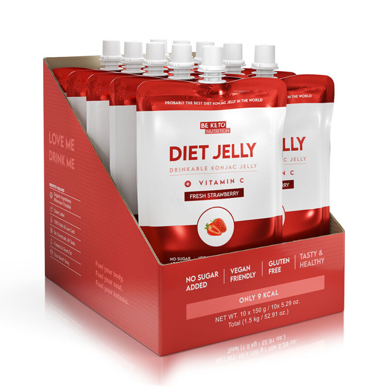 Konjakové Dietní Želé Sada 10 ks