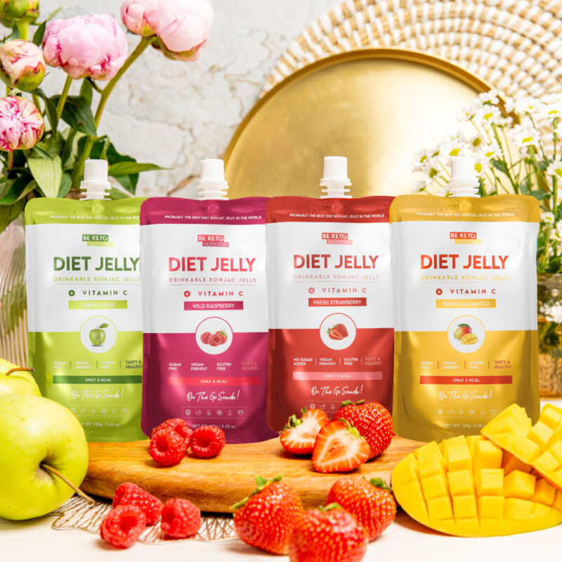 Konjakové Dietní Želé Konjakové Dietní Želé - Čerstvé Jahody 150g