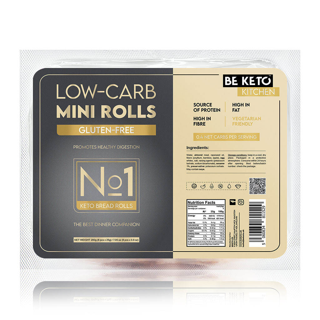 Keto Bezlepkové Mini Housky 8x25g