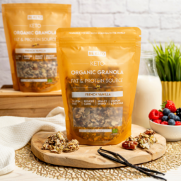 Keto Bio Granola - Francouzská Vanilka 250g
