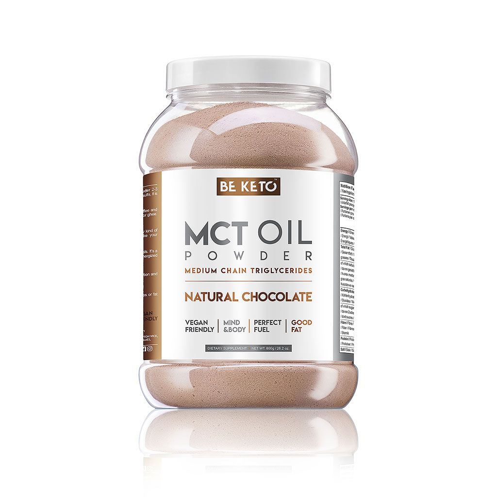 MCT Olej v Prášku – Francouzská Vanilka 800G MCT Olej v Prášku - Přírodní Čokoláda 800G