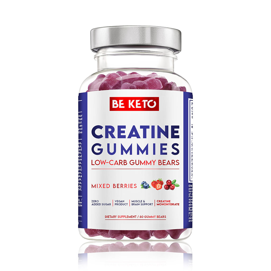 Keto Želé s Kreatinem – Lesní Ovoce