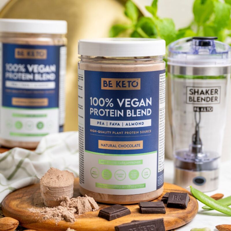 Veganský Protein – Přírodní Čokoláda 500g
