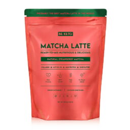 Matcha Latte (MCT C8 Olej & Kolagen & Ghee) – Přírodní Jahoda 250g Matcha Latte (MCT C8 Olej & Kolagen & Ghee) – Přírodní Jahoda 250g