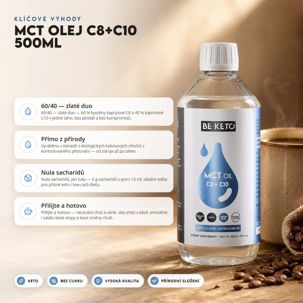 MCT Olej C8 + C10 500ML