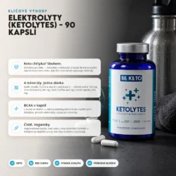 Keto Elektrolyty (Ketolytes) – 90 Kapslí – Benefit Keto Elektrolyty (Ketolytes) – 90 Kapslí