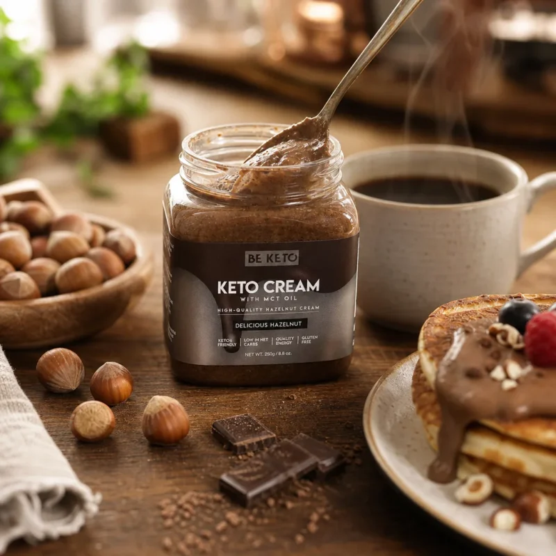 Keto Krém – Lahodný Lískový Oříšek 250g – Lifestyle 1 Keto Krém – Lahodný Lískový Oříšek 250g