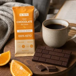 Veganská Keto Čokoláda + MCT Olej – Slunečný Pomeranč 80g – Lifestyle 5 Veganská Keto Čokoláda + MCT Olej – Slunečný Pomeranč 80g
