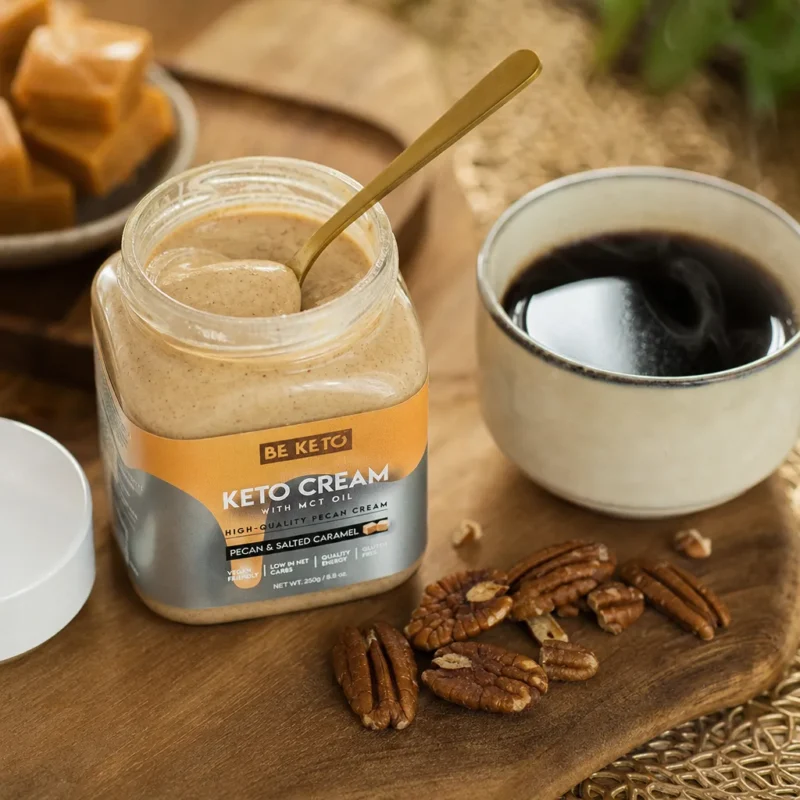 Keto Krém – Pekanový a Slaný Karamel 250g