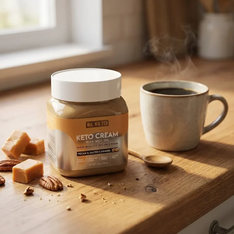 Keto Krém – Pekanový a Slaný Karamel 250g