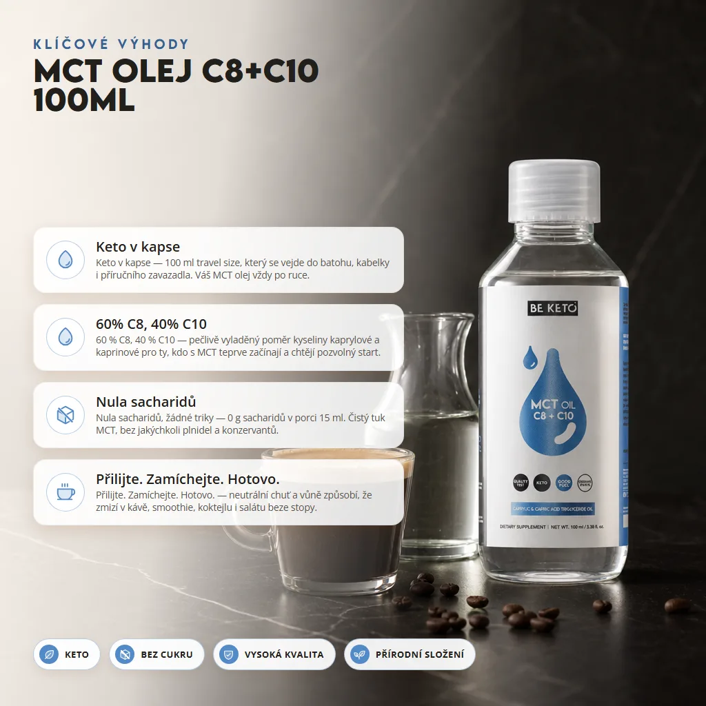 MCT Olej C8+C10 100ML