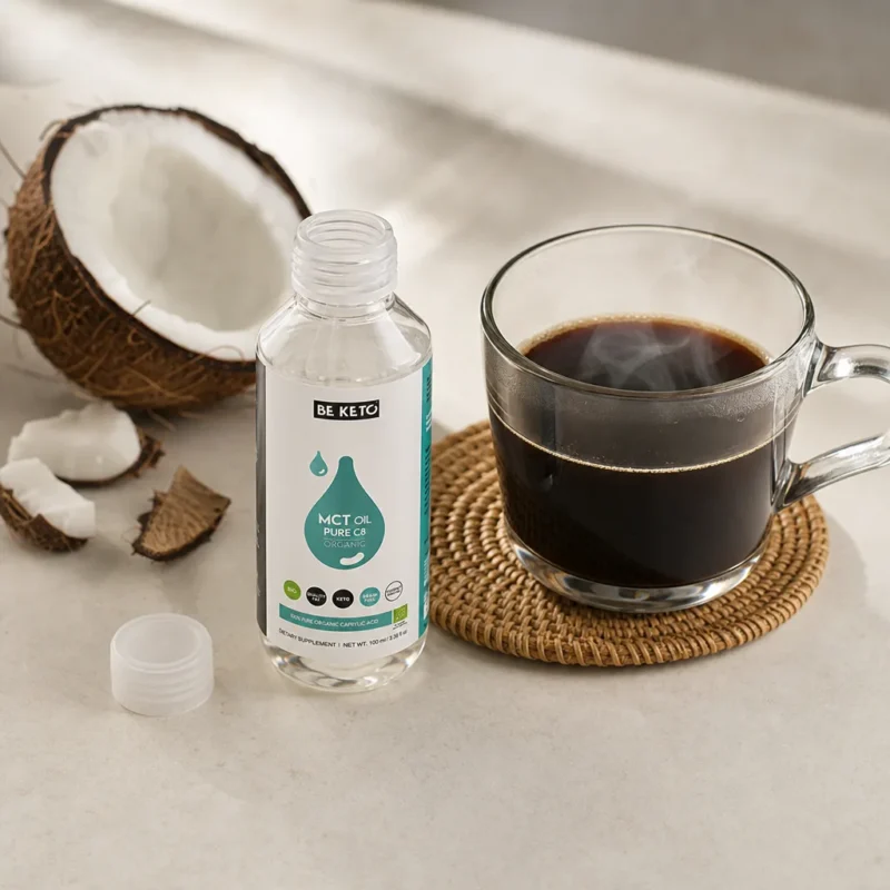 BIO MCT Olej 100% C8 100ML – Lifestyle 1 BIO MCT Olej 100% C8 100ML
