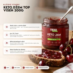 Keto Džem – Perfektně Višňový 200g
