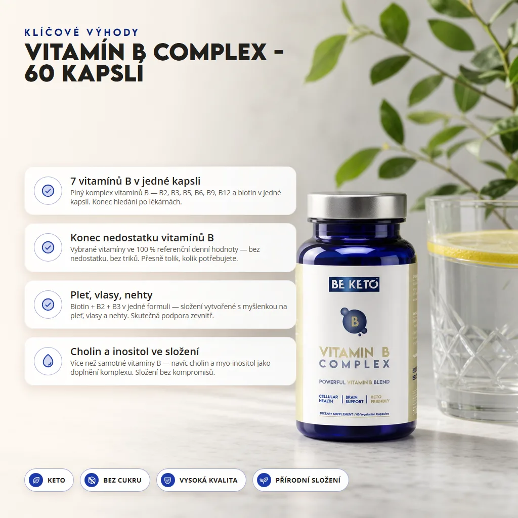 Vitamin B Complex – 60 kapslí