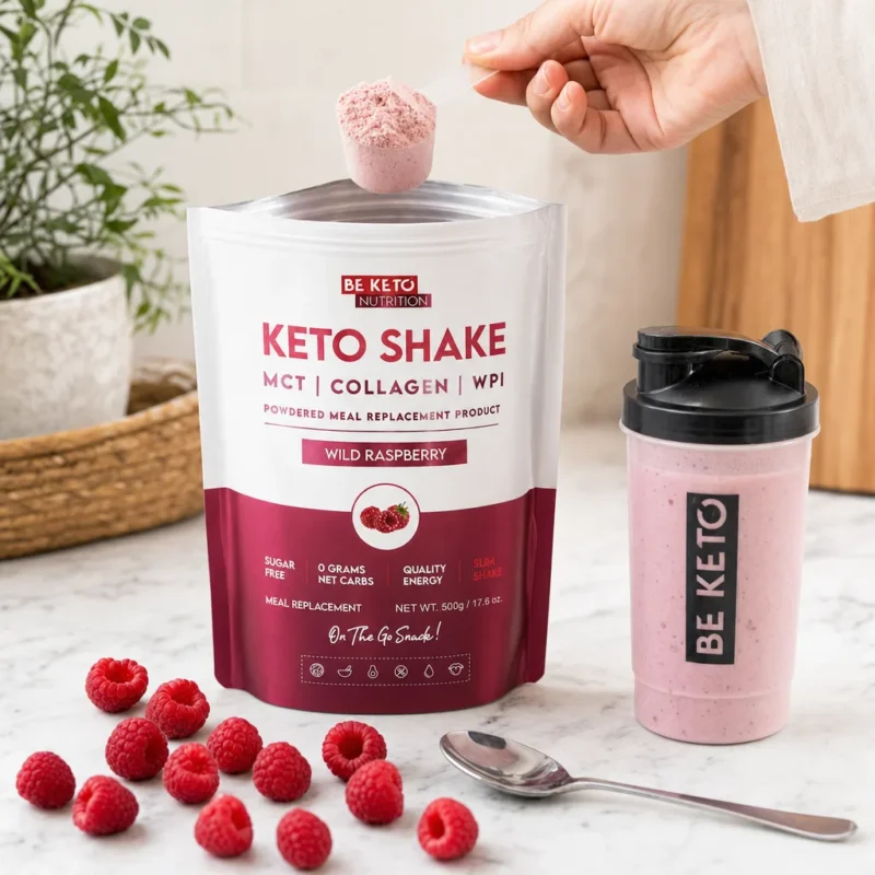 Diet Keto Shake – Divoká Malina 500g – Lifestyle 2 Diet Keto Shake – Divoká Malina 500g