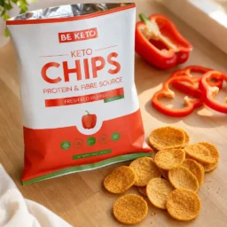 Keto Chipsy – Čerstvá Červená Paprika 30g – Lifestyle 1 Keto Chipsy – Čerstvá Červená Paprika 30g