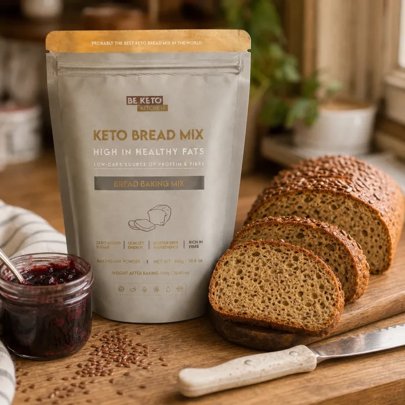 Keto Chléb – Směs na Pečení – 300g – Lifestyle 1 Keto Chléb – Směs na Pečení – 300g
